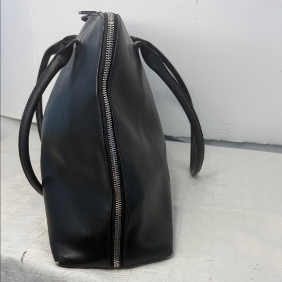 Furla Black leather dome style tote - Picture 3 of 12